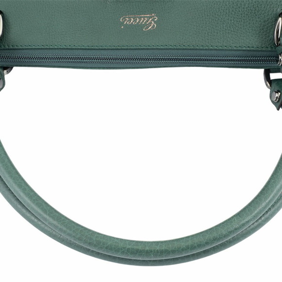 GUCCI Green Leather Shoulder Bag - Picture 5 of 10